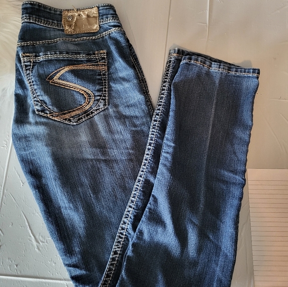 Silver Jean's Women Berkley Size 27x32 - Picture 4 of 4